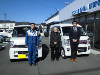 ☆エブリィワゴン★納車式